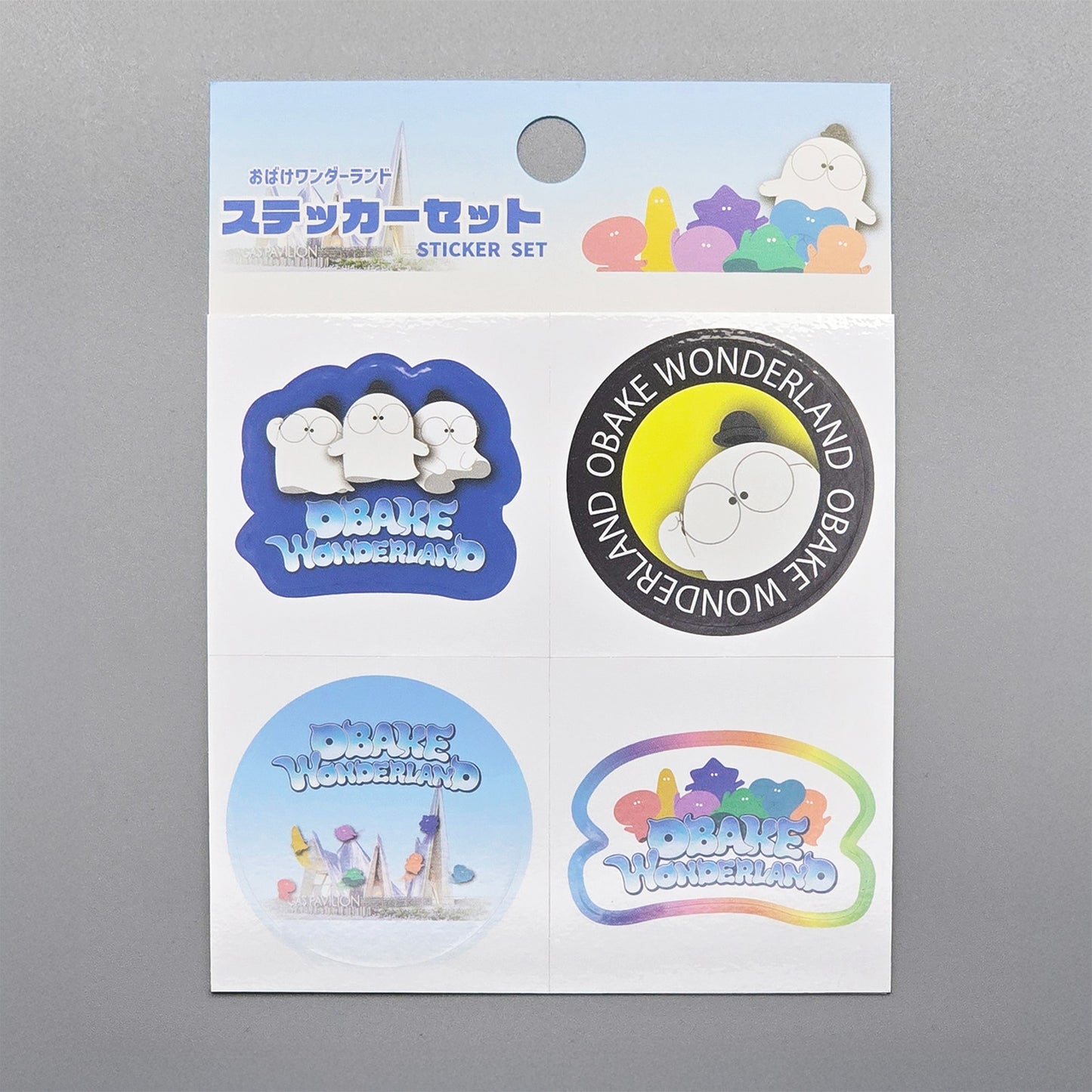 【OBAKE WONDERLAND】ステッカーセット